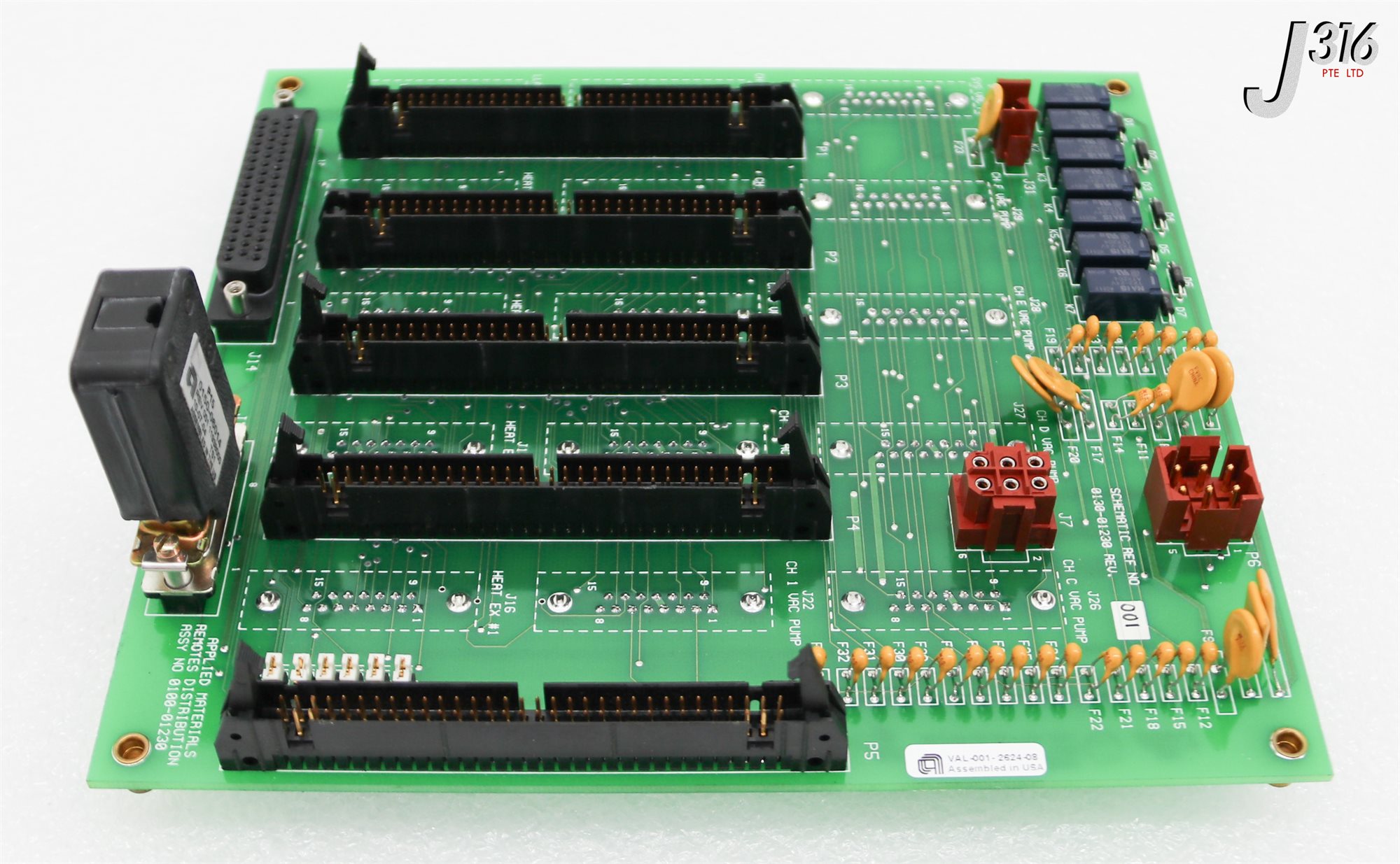Carrier 補修部品 ASM-PCB (IPDU) 本体 35874 APPLIED MATERIALS PCB ASSY, REMOTES DIST W/ DECTR 0150-06014